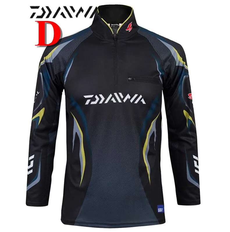 Стиль 6 размер Одежда для рыбалки быстросохнущая одежда Daiwa анти-УФ рыболовные жилеты DAIWA куртка dawa, рыболовство одежда - Цвет: Just like picture