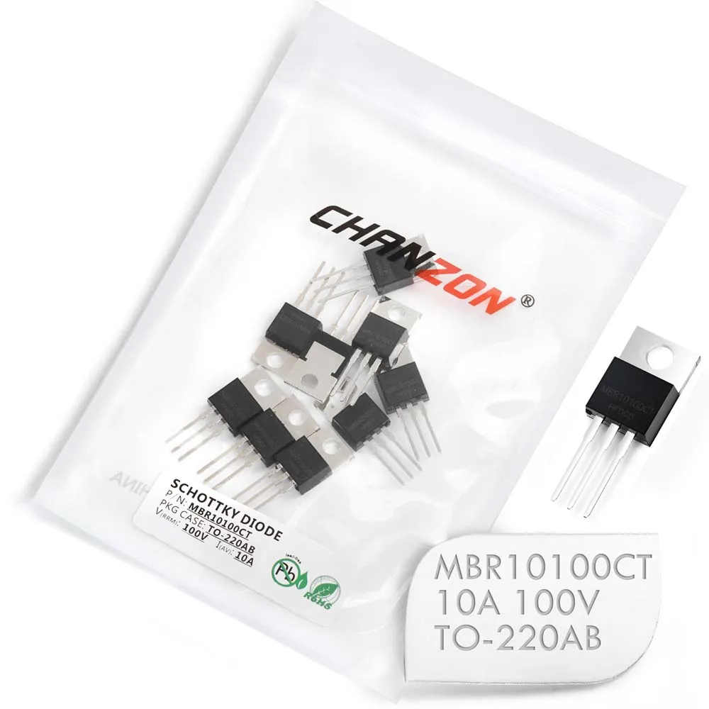 (10 шт.) выпрямительные диоды Шоттки MBR10100CT 10 А 100 в фотолампа (до 220) MBR10100 CT|rectifier