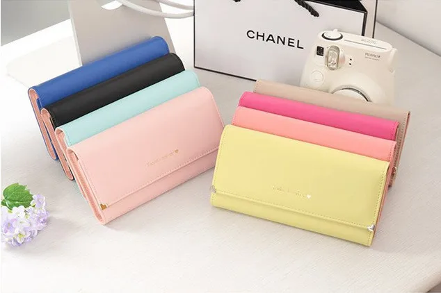 Envelope Wallet New Multifunction Women Wallets Coin Case Purse For Iphone Galaxy Case Iphone 4 5