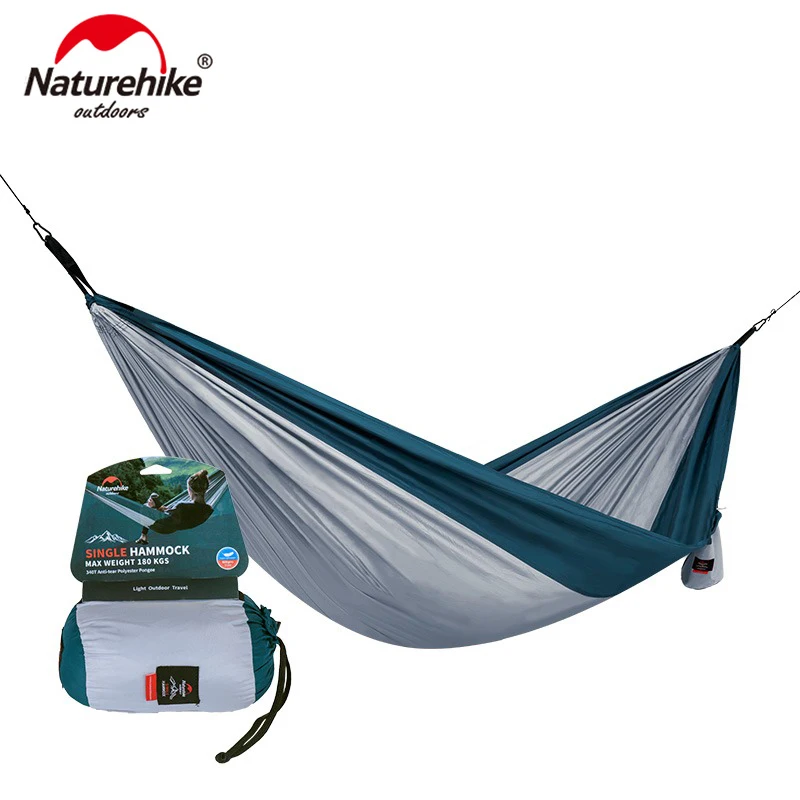 Портативный гамак NatureHike NH17D012 Сверхлегкий на открытом воздухе для кемпинга охоты
