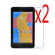 2x пленки+ 2x чистой тканью, в розницу посылка прозрачный ЖК-дисплей Экран защитная плёнка для НУА Вэй Щитки Для Куб U51GT_C8 Talk7x Talk 7x7"