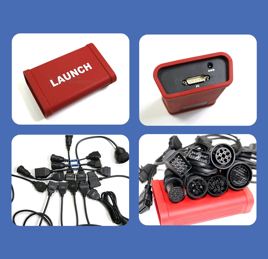 

LAUNCH X431 Heavy Duty v2.0 LAUNCH X431 Heavy Duty Module v2.0 Code Reader Air Bag Scan Tool Automotive Scanner Diagnostic tool