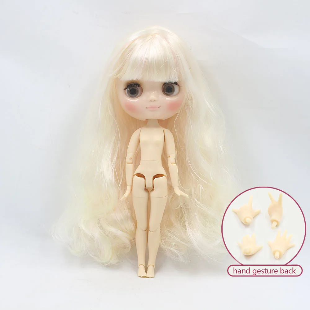 Кукольный светильник Nude middie blyth золотой прозрачный лак для волос подходит