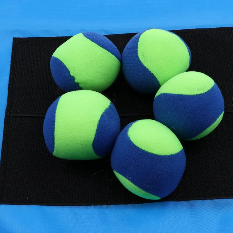 Игровой реквизит жилет открытый родитель-ребенок интерактивный жилет липкий мяч для игры на открытом воздухе метание липкий целевой коллективный игровой жилет Sti