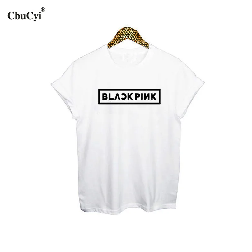 Kpop Blackpink T-Shirt Jisoo Jennie Rose Lisa Jisoo Un Anniversaire Anniversaire Tee Shirt pour Femmes Hommes