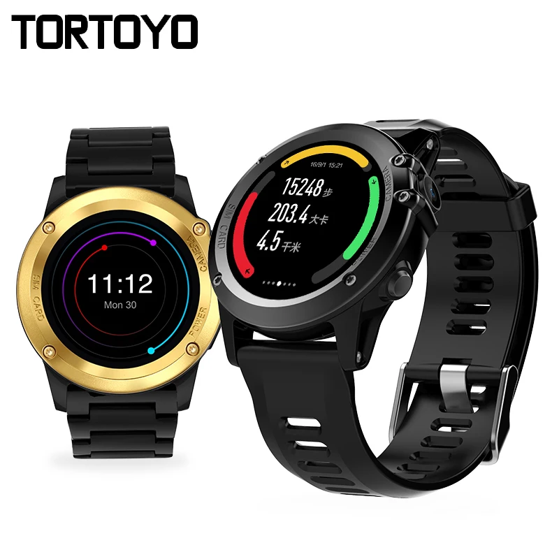 H1 Smart Watch Android 4.4 OS Smartwatch MTK6572 512MB 4GB