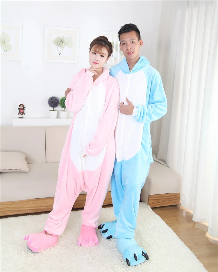 Костюм Kigurumi в стиле аниме животное хиппи костюм для косплея комбинезон пижама