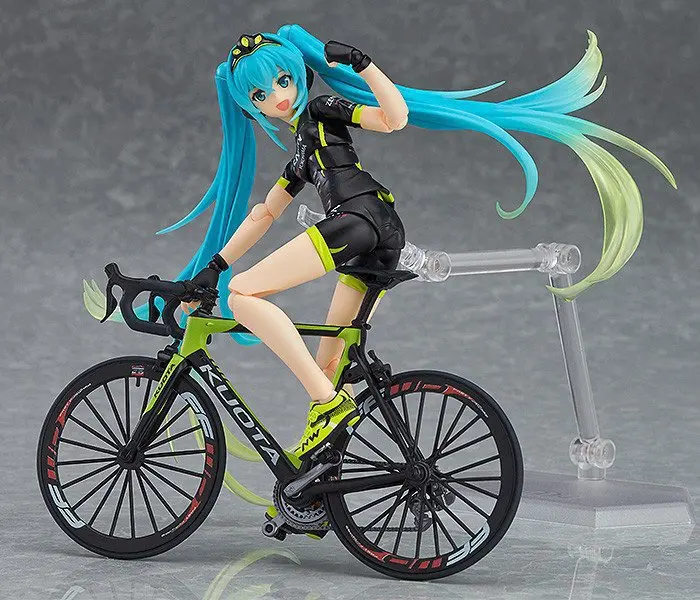 14 см Hatsune Miku Figma 307 Racing Miku teaomuyo поддержка Ver. ПВХ фигурка Коллекция Модель игрушки