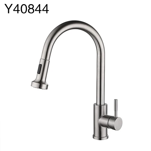 Gappo kitchen Faucets rotatable kitchen drinking water faucet flexible pull out mixer water tap Deck Mounted mixer tap - Цвет: Y40844