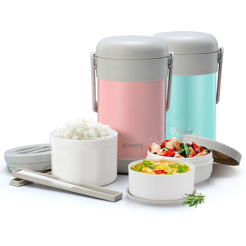 Ланч бокс из нержавеющей стали 2000 мл|thermos lunch|food containerjapanese thermos |