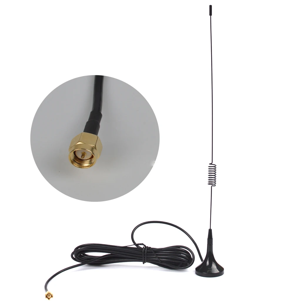 2017 HYS ut-102uv sma-мужской Двухканальные рации Телевизионные антенны 30 см VHF/UHF