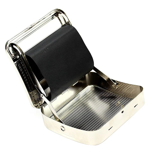 70mm Metal Automatic Cigarette Tobacco Smoking Rolling Machine Roller Box 58YQ cigarette rolling machine
