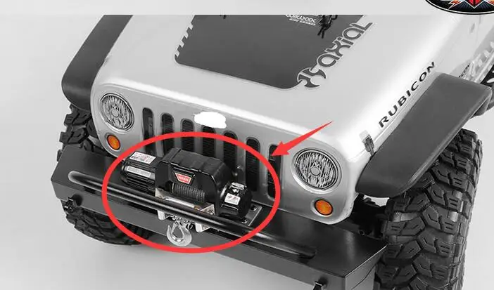 1/10 RC Гусеничный Грузовик Jeep Wrangler кВт лебедка подходит для Tamiya CC01 FFraxxas TRX4 CAPO JKMAX ACE-1