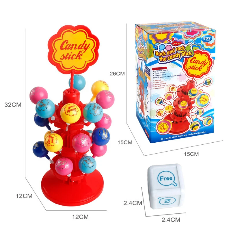 Настольные игры леденец баланс палочки для конфет Досуг вечерние родитель-ребенок Взаимодействие большие развивающие игрушки