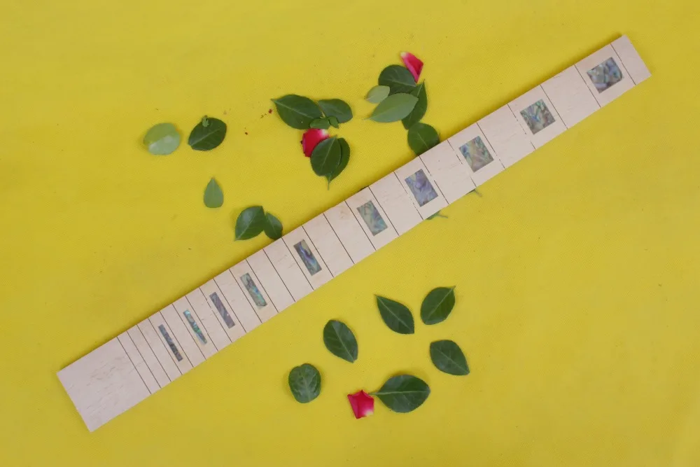 

Maple guitar fretboard 22Fret 24.75inch Block Inlay For LP Style Electric Guitar Neck replacement