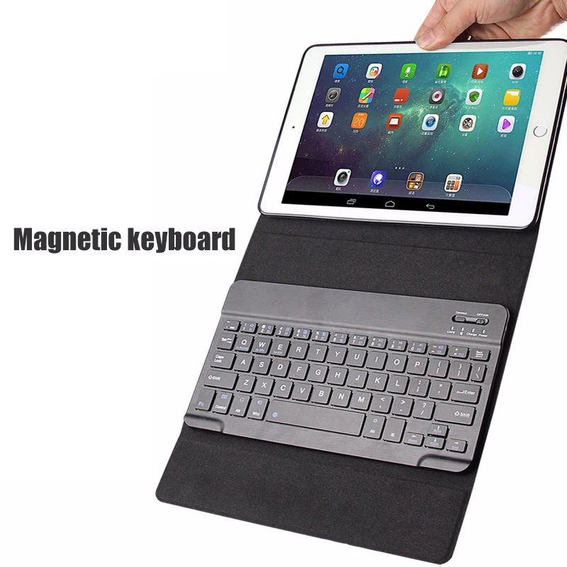 Портативный беспроводной Bluetooth клавиатура чехол для нового iPad 9 7 дюймов 2018 2017