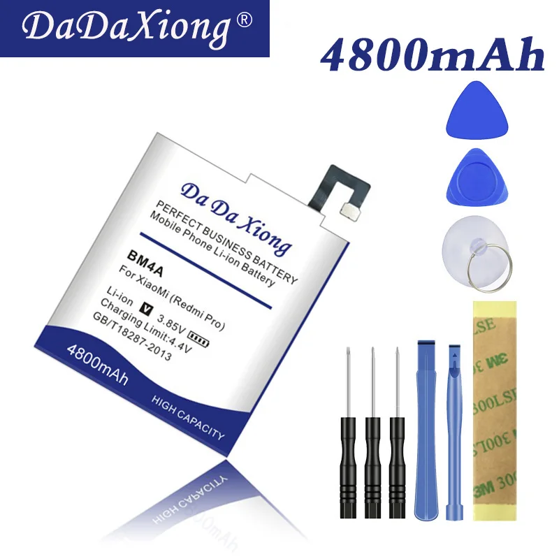 

Da Da Xiong Original 5300mAh BM4A Battery for Xiaomi Hongmi Redmi Pro Cell Phone Battery