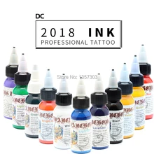 Dianchong профессиональная татуировка чернила 30 мл/1 унция/30 г цвет пигмент татуировки 9 цветов на выбор
