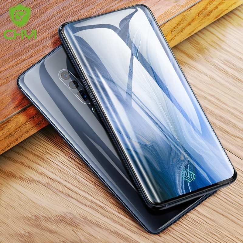 CHYI 3D изогнутая пленка для Oppo Reno 10x zoom CPH1919 защита экрана полное покрытие гидратационная пленка с инструментами не закаленное стекло