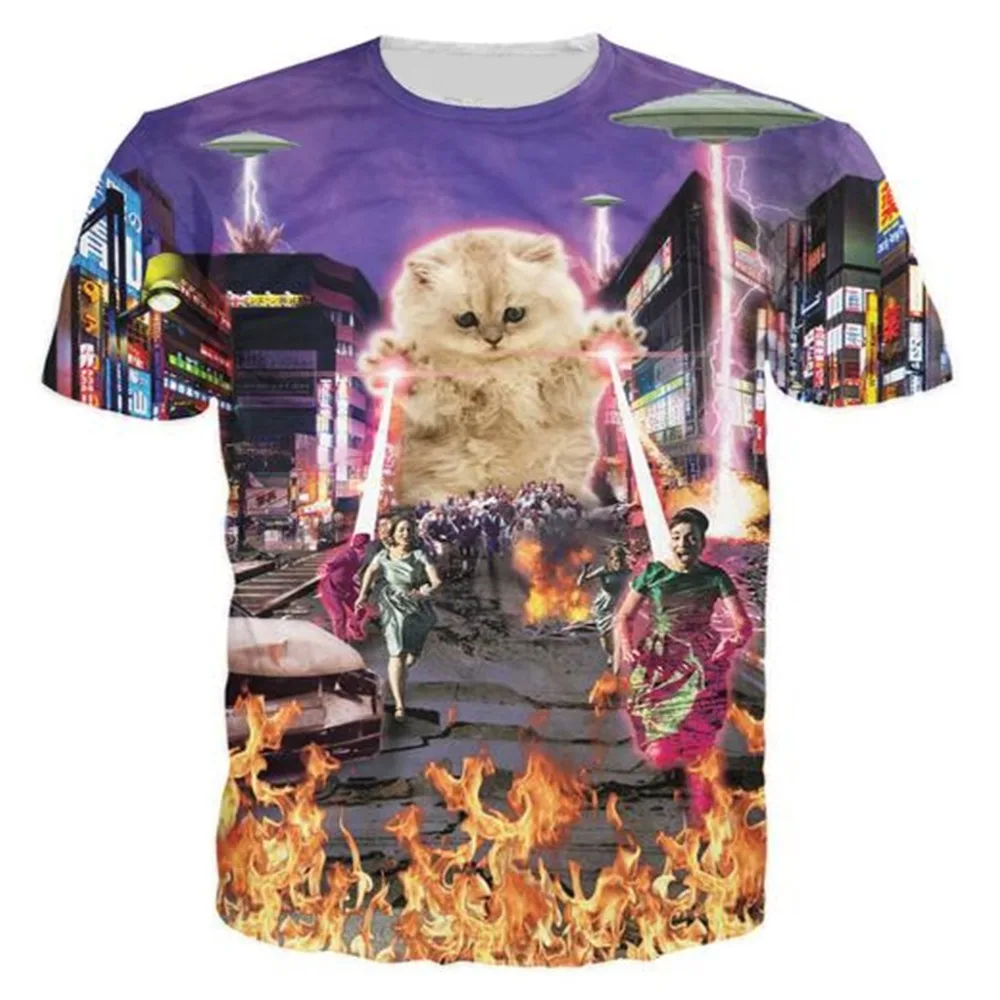 2019 3d Print Casual Tees Men/Women Wizard of Paws T-shirt Destry Cat Worried Cat T-shirts Short Sleeve T shirt Dropship 2019 3d Print Casual Tees Men/Women Wizard of Paws T-shirt Destry Cat Worried Cat T-shirts Short Sleeve T shirt Dropship