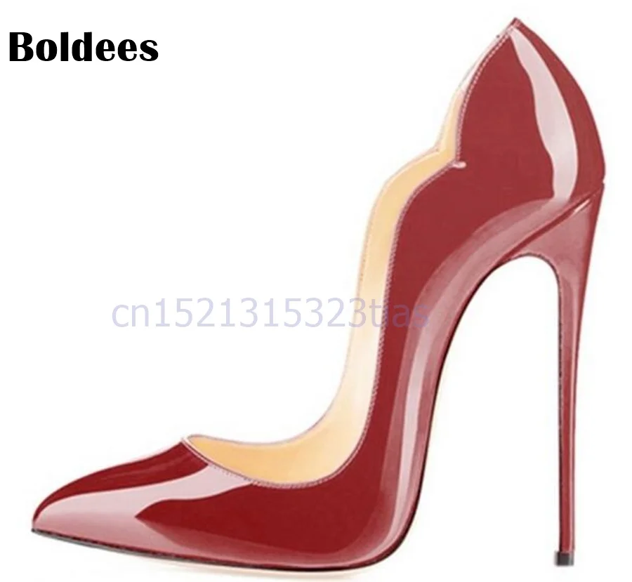 Женские туфли лодочки на высоком каблуке 12 см с острым носком|party shoes|party shoes womenshoes
