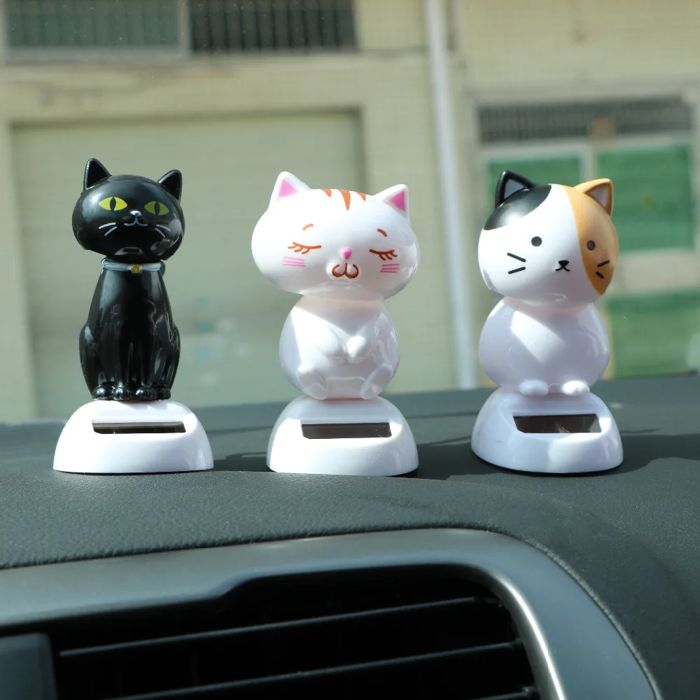 Cute Cat Car Ornaments Dashboard Decoration Interior Accessories