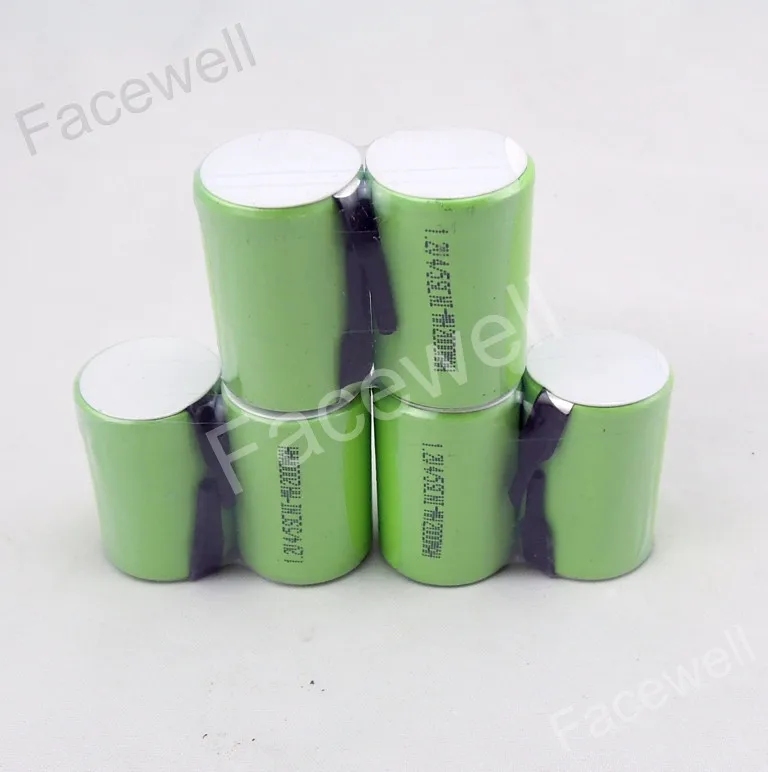 10ps 1,2 v ni-MH sub c 2000mah 4/5 sc nimh аккумуляторная батарея bateria sc 4/5sc 1,2 v 12v 2000mah 5C разрядка не ni-cd 4/5