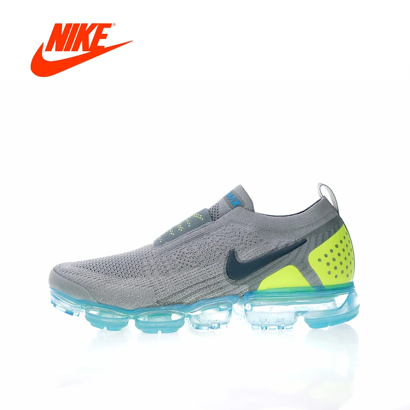

Original New Arrival Authentic NIKE AIR VAPORMAX FK MOC 2 Mens Running Shoes Sneakers Sport Outdoor Good Quality AH7006
