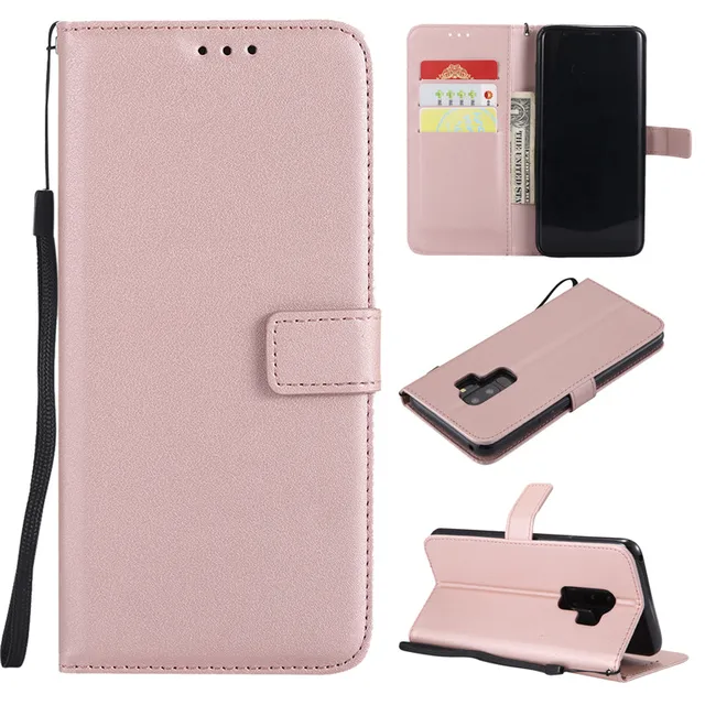 Leather Phone Case For Samsung Galaxy S9 S8 Plus S6 S7 Edge S5 S4 Leather Phone Case For Samsung Galaxy S9 S8 Plus S6 S7 Edge S5 S4