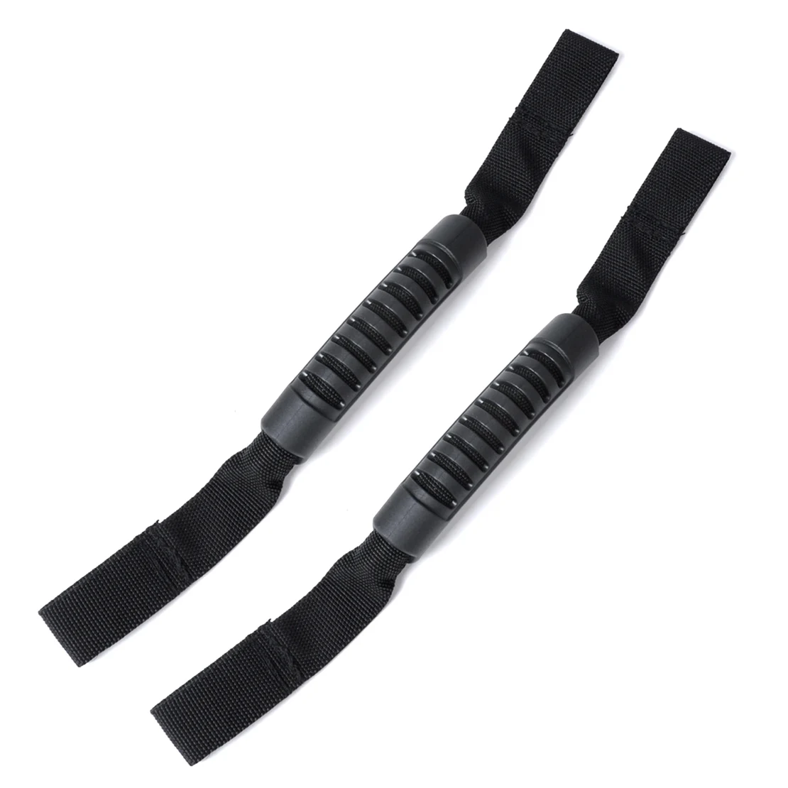 CITALL Pair Black Grab Handle Front Seat Mount Headrest for JEEP Grand