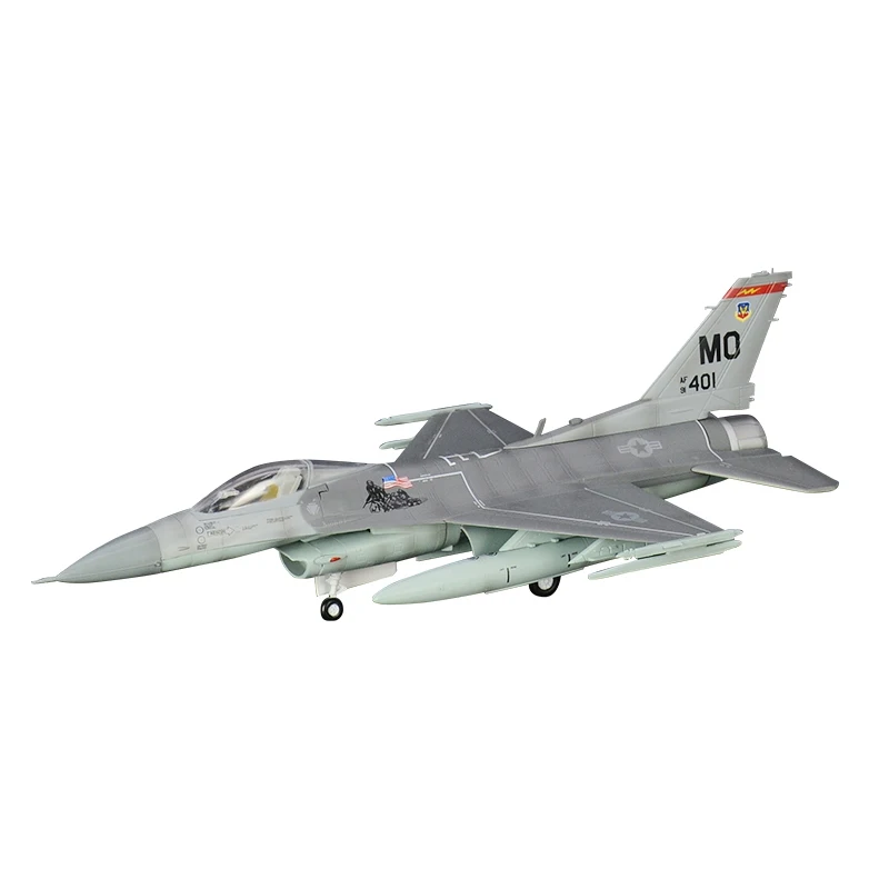 

1/72 F-16C Fighting Falcon aircraft pre-built hobby collectible finished plastic airplane model