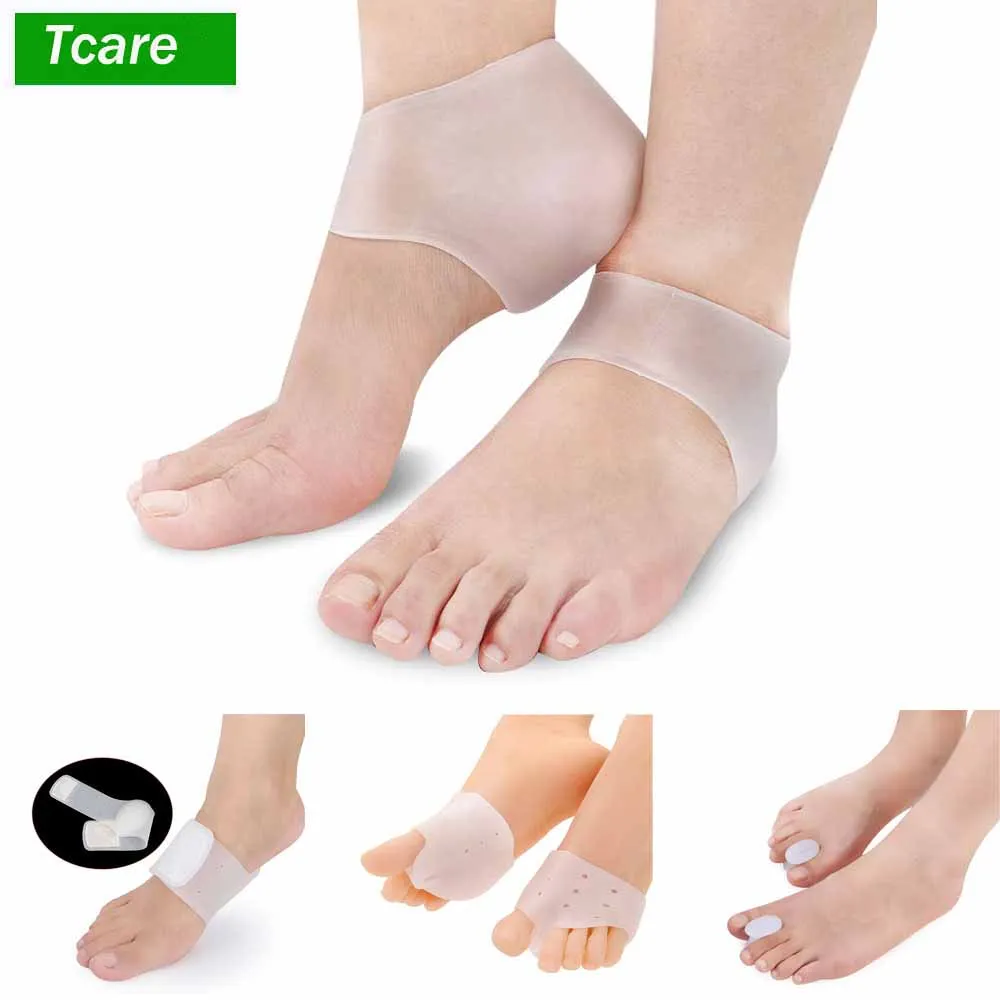 1set foot care, bunion corrector gel pads, gel toe separators, arch