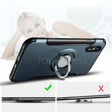 Противоударный чехол для телефона для Xiaomi mi A2 Lite Honor 8 Lite F1 mi x 3 Flip смарт-чехол с кольцом для пальца для Red mi Note 7 K20 S2 примечание 6 5 Pro 5A чехол