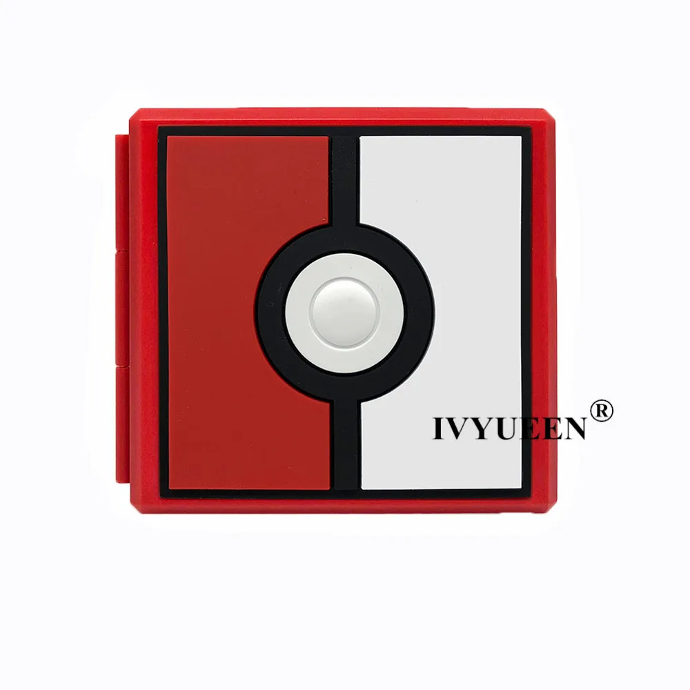 Чехол для игровой карты IVYUEEN для nind Switch NS Premium, защитный чехол для хранения игр и карт Micro SD, игровые аксессуары - Цвет: F
