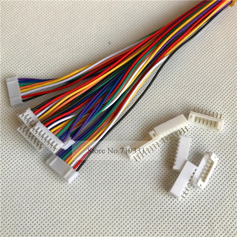 10 комплектов Micro Mini PH 2 0 мм 8 контактный Штекерный и гнездовой разъем с проводом|8 pin