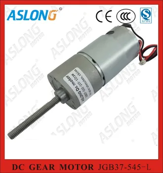 

3pcs/Lot! ASLONG JGB37-545L 12rpm 24V DC Gear Motor Long Screw Shaft DC Gearbox Motor