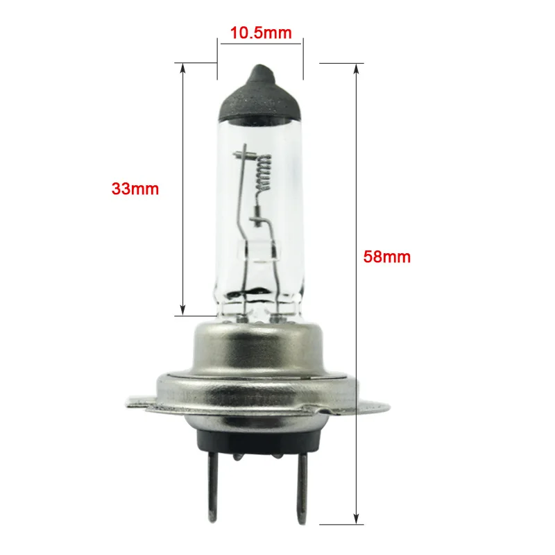 2 шт. галогенные лампы H7 24 В 100 Вт 3000 К автомобилей галогенные фары для противотуманных фар H7