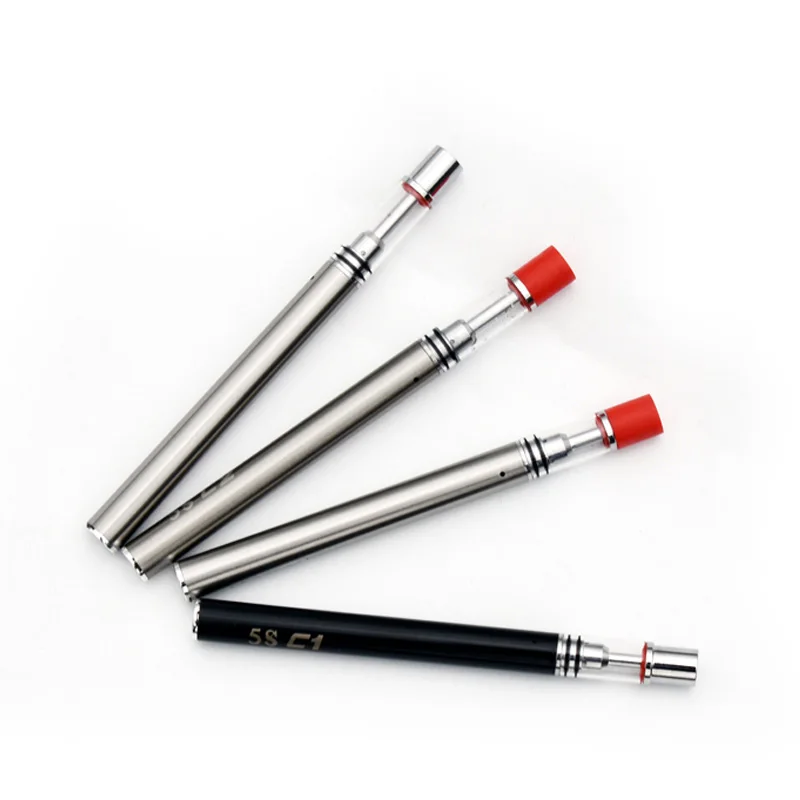 Pyrex Glass Disposable Electronic Cigarette 5s C1/C2 Thick Oil Atomizers Vape Kit With 320mah Battery 1.8ohm Ceramic Coils Pyrex Glass Disposable Electronic Cigarette 5s C1/C2 Thick Oil Atomizers Vape Kit With 320mah Battery 1.8ohm Ceramic Coils