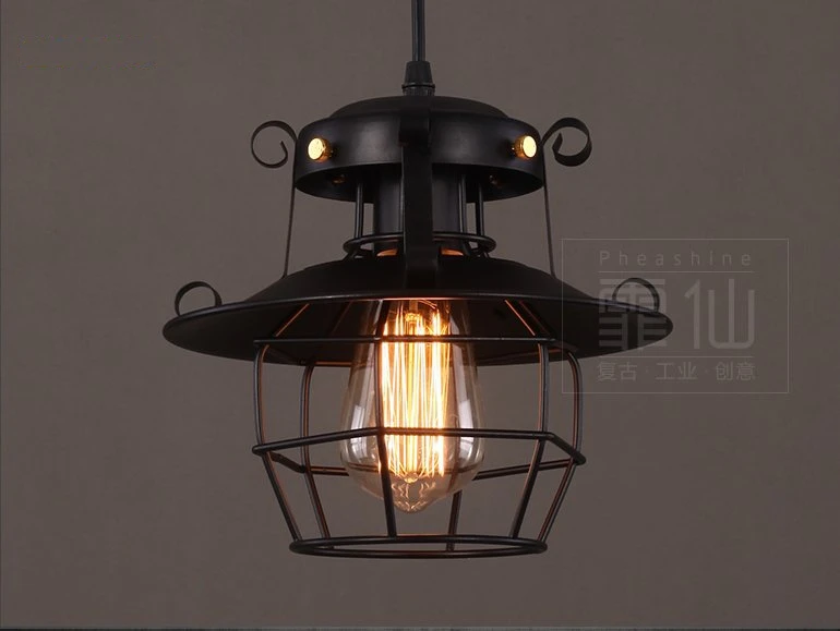 Промышленные Винтаж edison висит лампочка подвесной светильник антикварной