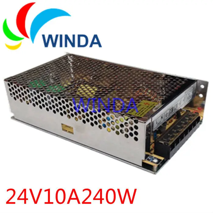 

240W switching power supply output 24V10A full range can be applies for all countries centralized power supply