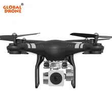 Global Drone RC Quadcopter com Câmera HD FPV WiFi Real-time transmissão de Vídeo 2.4G 4CH RC Dron VS SYMA X5SW JJRC H31
