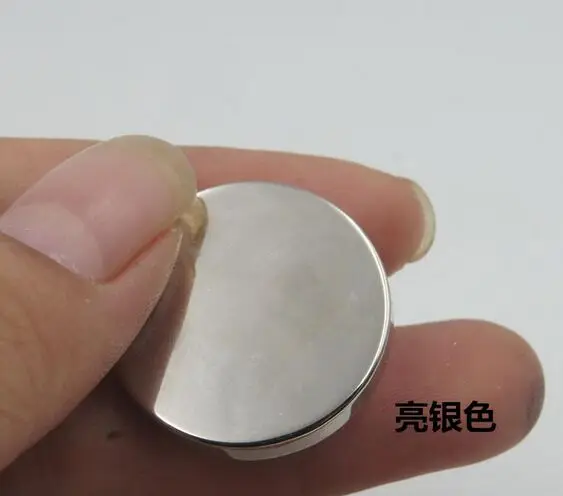 

Бесплатная доставка, 20 шт./лот, яркие серебряные плоские металлические пуговицы, удобные модные пуговицы для свитера с ручным шитьем, 10 мм-40 мм