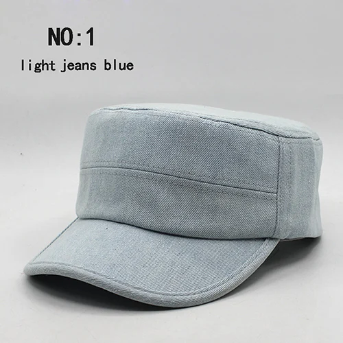 Новинка, бейсболка «Кости» для мужчин и женщин, брендовая бейсболка, s головные уборы для мужчин и женщин, джинсы, плоская кепка, кепка s - Цвет: NO1 light jean