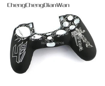 

ChengChengDianWan For Transformers silicone case Protective Silicone Skin Case Cover for PS4 Controller Shell