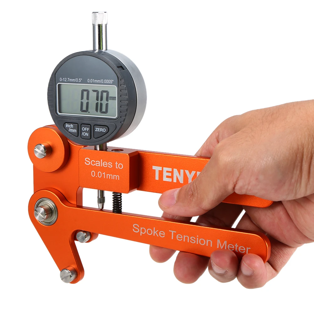 Bike Spoke Tension Meter Cycling Wheel Spoke Tensiometer Bicycle Wheel