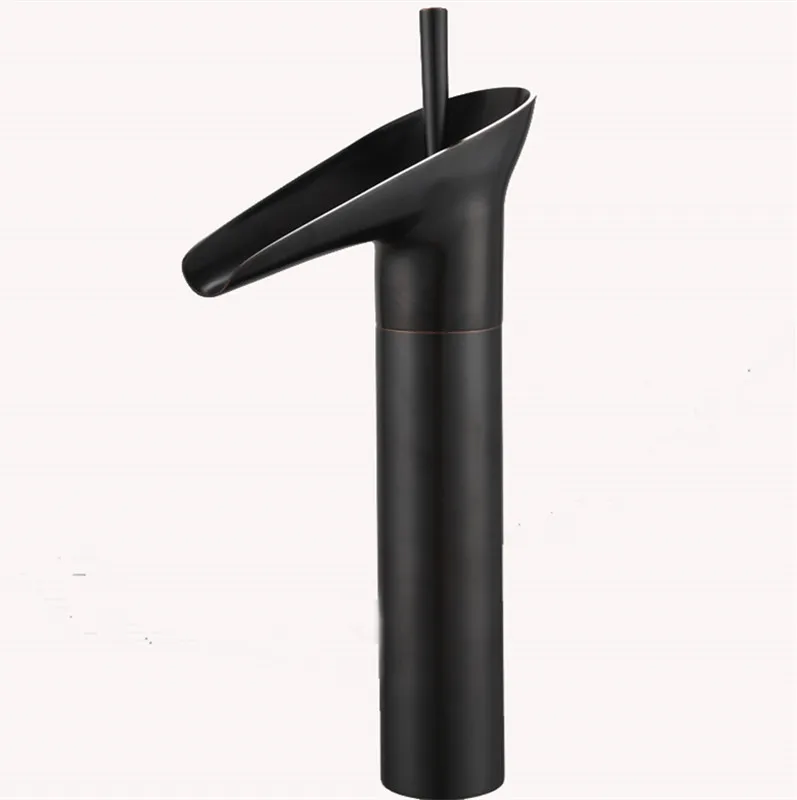 European antique black ancient copper table above basin faucet + tube , hot and cold mixer faucet tall European antique black ancient copper table above basin faucet + tube , hot and cold mixer faucet tall