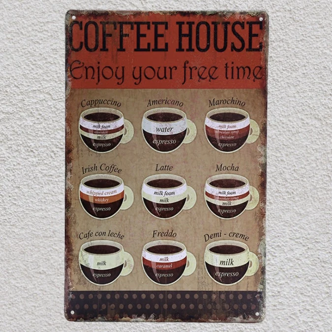 Cafe Menu