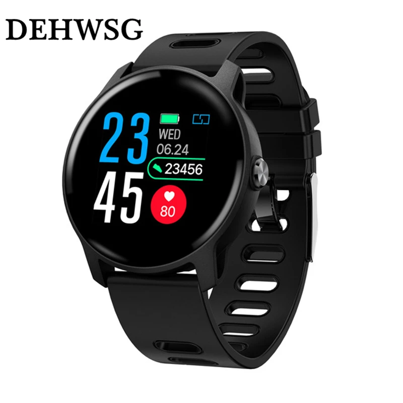 

Sport Smart Watch 2019 IP68 Waterproof Outdoor Sport Fitness Tracker Watch Heart Rate Monitor Digital Smartwatch For Android IOS