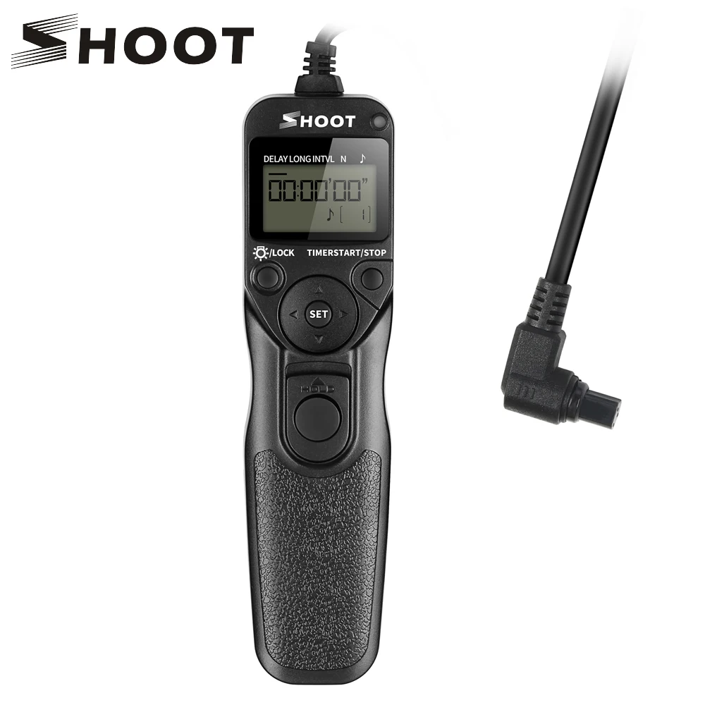 SHOOT RS-80N3 Camera Remote Timer Shutter Release For Canon EOS 10D 20D 30D 40D 50D 5D D60 D50 Mark Remoter for Canon Accessory SHOOT RS-80N3 Camera Remote Timer Shutter Release For Canon EOS 10D 20D 30D 40D 50D 5D D60 D50 Mark Remoter for Canon Accessory