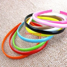 100 шт./лот Пластик повязка Мода обычная девушка Пластик волос оголовье с зубами